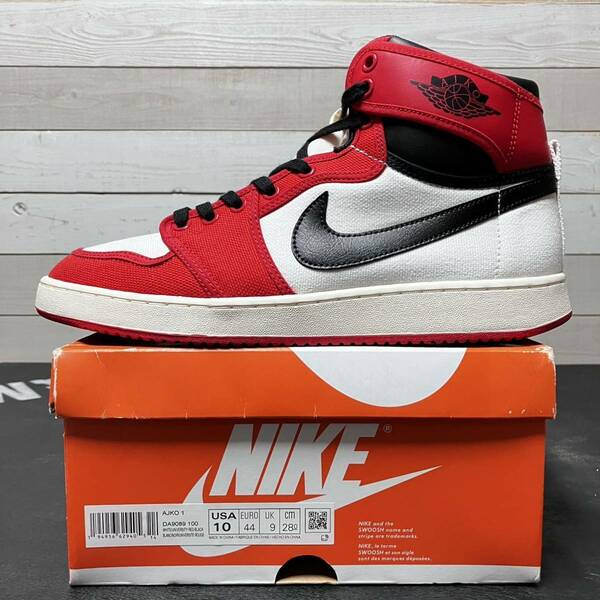 28cm NIKE AJ KO 1 AIR JORDAN 1 KNOCK OUT CHICAGO DA9089-100 ナイキ エア ジョーダン ワン ノックアウト シカゴ