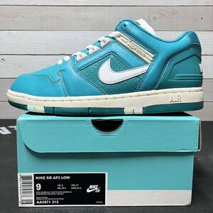 27cm NIKE SB AIR FORCE 2 LOW SUPREME AA0871-313 AF2 ナイキ エスビー エア フォース ツー ロー ローカット シュプリーム