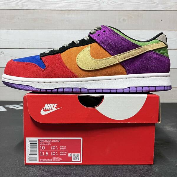 28cm NIKE DUNK LOW SP CT5050-500 CRAZY MULTI COLOR ナイキ ダンク ローカット スペシャル クレイジー マルチカラー