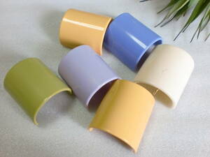  large liquidation!5 piece!# retro color! hair cuffs!#40mm# roll type!