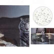 虎 猫 水面 パズル ジグソーパズル 1000ピース タイガー キャット ホワイトタイガー_画像3