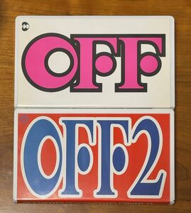 藤井フミヤ OFF / OFF2 VHS2本セット