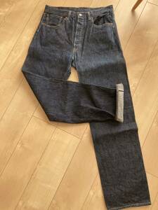 【美品】Levi's levis リーバイス 501xx W34 L36 デニム ジーンズ USA製 米国製 ボタン4420 ビッグE big E 赤ミミ 赤耳