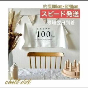 100日記念 白タペストリー 誕生日 月齢フォト お祝い 記念 写真撮影 お食い初め おうちフォト 