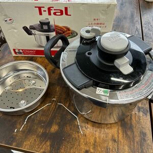 T-fal ティファール 圧力鍋 クリプソ オアシス ワンタッチ 4L 調理器具 両手鍋 ティファール圧力鍋 