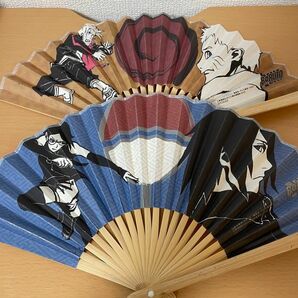 ナルト・サスケ扇子 BORUTO NARUTO THE MOVIE 非売品