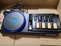 【中古】 beatmaniaIIDX 専用コントローラー 1P ハマリ対策 皿上げ 皿離し 改造済み ビートマニア2DX ビーマニ コナミ PS2 KONAMI 弐寺_画像1