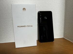 【中古】HUAWEI P30 lite ◆ 64GB　ブラック