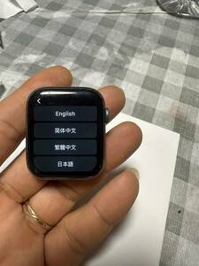 Apple Watch series 4 44 mm Black GPS+Cellularモデル スペースグレイアルミニA2008 MTX42J/A