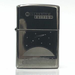 【1円スタート】ZIPPO ジッポー Tiロゴ レア TVD MILLENNUM EDITION 1999年製 オイルライター アンティーク 喫煙アイテム CE0