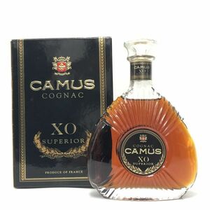 【未開栓】CAMUS カミュ XO SUPERIOR スペリオール COGNAC コニャック ブランデー 350ml 40％ 箱付き 古酒 洋酒 CC0