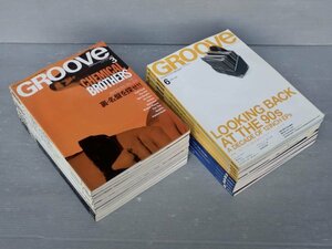 まとめ売り!!【音楽雑誌】GROOVE グルーヴ 1997～2001年〈バラ22冊セット〉《付録CDあり》◆リットーミュージック◆FUNK/Hip-Hop/クラブ