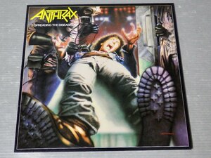 1円～！【LP/レコード】アンスラックス/ANTHRAX『SPREADING THE DISEASE』輸入盤/MFN 62◆スラッシュメタル