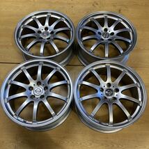 C144 RAYS製 ニッサン Y50フーガ 8.5J 19インチ　5H 114.3 +50 4本 レイズ NISSAN 日産 FUGA 鍛造 FORGED オプション純正 中古ホイール_画像1