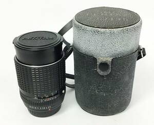 カメラレンズ SMC PENTAX 1:2.5 135mm レンズフード ケース付き 一眼カメラ用 付属品 ペンタックス