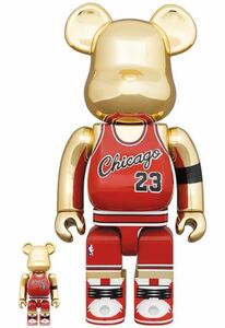 BE@RBRICK Michael Jordan 1985 ROOKIE JERSEY 100％ & 400％　ベアブリック　マイケルジョーダン