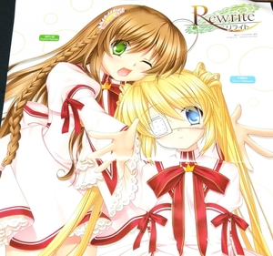 Rewrite 神戸小鳥 中津静流 B2ポスター 美少女 リライト グッズ