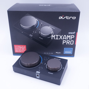 logicool ロジクール astro MixAmp Pro ヘッドセットアンプ ブラック MAPTR-002 通電確認のみ ジャンク品