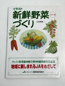 イラスト新鮮野菜づくり　カラー版　山田貴義　2007年1月　新潟みやい農業協同組合　家庭菜園　ガーデニング【H68252】