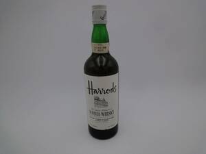 【1円スタート】未開栓 Harrods Scotch Whisky De Luxe Brended ハロッズ デラックス ブレンデッド スコッチ ウイスキー 特級 古酒 洋酒