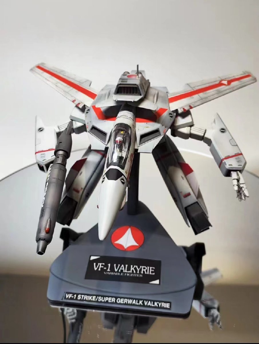 Hasegawa Super Dimension Fortress Macross 1/72 VF-1J Assembled and painted finished product, Plastic Models, character, Macross