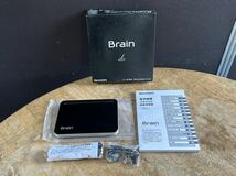 中古品SHARP シャープ Brain カラー電子辞書 PWA2700-B 現状品 説明文必読_画像1