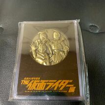 生誕50周年記念 THE仮面ライダー展　記念メダル 未開封　2種　東映_画像2