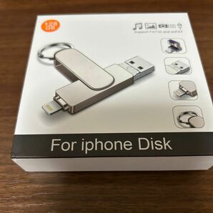 USBメモリ iPhone用 Lightning 128GB