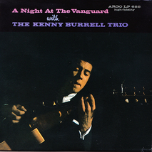 ★ 紙ジャケット廃盤CD ★ Kenny Burrell Trio ケニー・バレル ★ [ A Night At The Vanguard ] ★ 素晴らしいアルバムです。_画像1