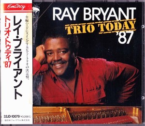 ★ 帯付廃盤CD ★ Ray Bryant Trio レイ・ブライアント ★ [ Trio Today '87 ] ★ 最高です。　