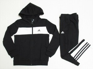 Adidas Sweat Parker Parts Setup Black White 140 Adidas Junior B French Terry Upper и Lower Set Jersey Black EK4304