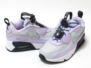 NIKE AIR MAX 90 TOGGLE PS 紫 紺 17.5cm ナイキ エアマックス 90 トグル ゴム紐 スリッポン CV0064-005