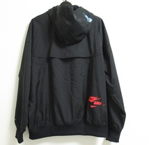 NIKE SPE+ WVN JKT ウィンドランナー 黒 ブラック 2XL ナイキ ウーブンジャケット スポーツウェア エッセンシャル スウッシュ DM6868-010_画像2