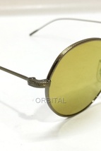 代官山)OLIVER PEOPLES オリバーピープルズ M-4 30th サングラス アンティークゴールド ガラスレンズ 30周年記念_画像7