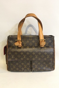 二子玉)LOUIS VUITTON ルイヴィトン ミュルティプリ・シテ バッグ モノグラム M51162 ポケット トートバッグ