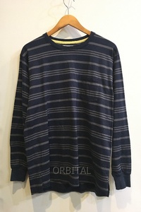 二子玉) nonnative ノンネイティブ DWELLER L/S TEE COTTON JERSEY BORDER コットンジャージーボーダーTシャツ 1 定価￥18,480-