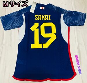 サッカー日本代表ユニフォーム # 19 SAKAI (酒井 宏樹) M サイズ