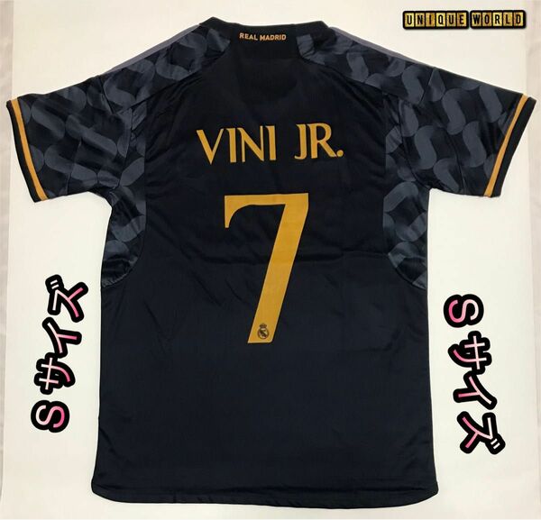 サッカーReal Madrid代表ユニフォーム#7 VINI JR. S サイズ