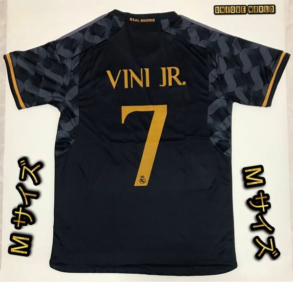 サッカーReal Madrid代表ユニフォーム#7 VINI JR. M サイズ