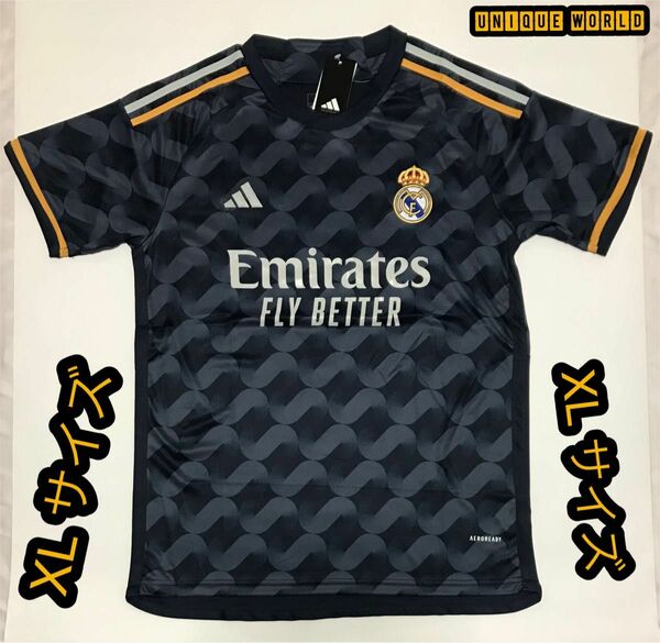 サッカーReal Madrid 23-24 Away ユニフォーム サイズ XL