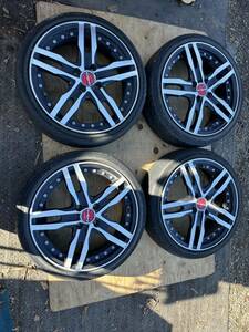 ★AME SHALLEN シャレン　共豊　タイヤホイールセット　165/45R16　16インチ　