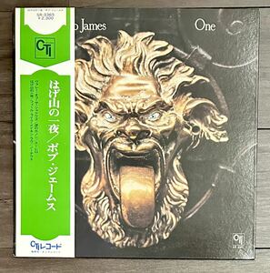 国内初版 帯付き Bob James / One CTI Rare Groove名作 hip hop sampling source lp レコード soul funk ジャズファンク レアグルーヴ