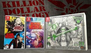■新品■【Amazon限定グッズセット付き】No More Heroes 3 KILLION DOLLAR TRILOGY Nintendo Switch