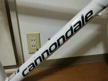 cannondale　キャノンデール カーボンフォーク CAAD8 ロードバイク アルミフレーム 51サイズ　530mm ホワイト Optimo_画像6
