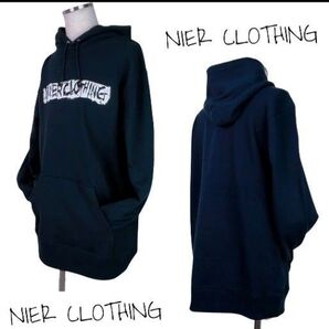 【NieR】NIER FRONT LOGO HOODIE ロゴ フーディー パーカー