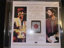 GEORGE HARRISON WITH ERIC CLAPTON AND HIS BAND TOKYO DOME 1991 DVD beatles ビートルズ　ジョージハリスン　エリッククラプトン　_画像1