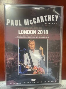 PAUL McCARTNEY LONDON 2018: ORIGINAL VIDEO MASTER　ポールマッカートニー　DVD プレス盤　新品　リンゴスター　ゲスト出演　ビートルズ