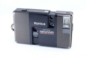 【D04A】★売り切り★Konica コニカ RECORDER レコーダー HEXANON 24mm F4 AF コンパクトフィルムカメラ 動作品