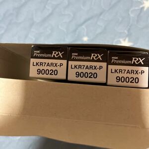 NGK (エヌジーケー) RXプラグ ロングリーチ (ターミナル:ポンチカシメ) 3本 【90020】 LKR7ARX-P