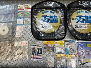 ■新品と使いかけ仕掛け等セット１０　シーガー　プラミアム　万鮪　インターフック　ジャイアンとキハダマグロ　自作仕掛け等　計１９個■